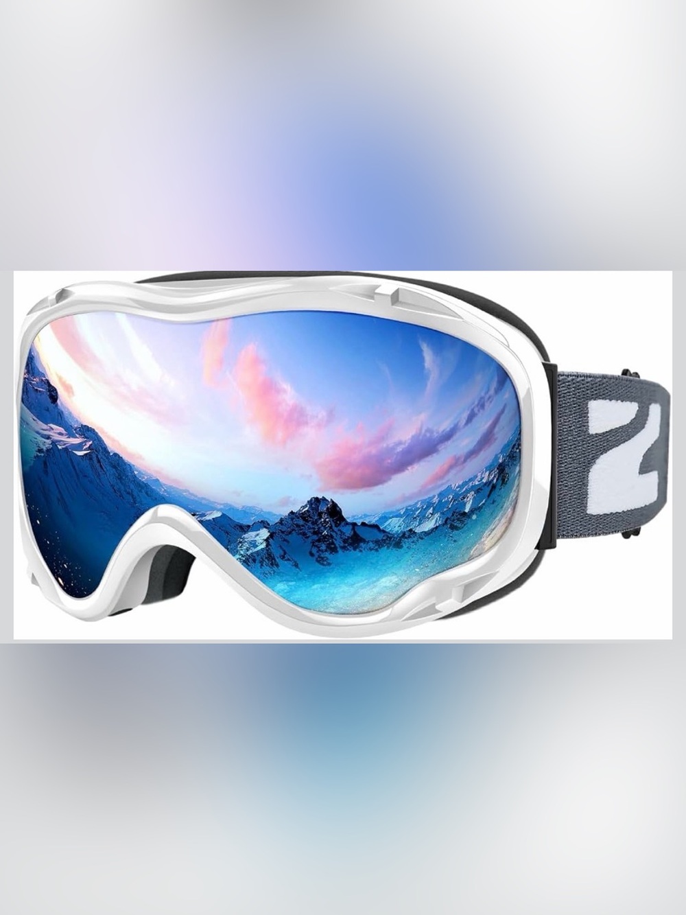 ZIONOR Lagopus B1 Ski Goggles OTG Anti fog Snow Goggles UV Protection Snowboard